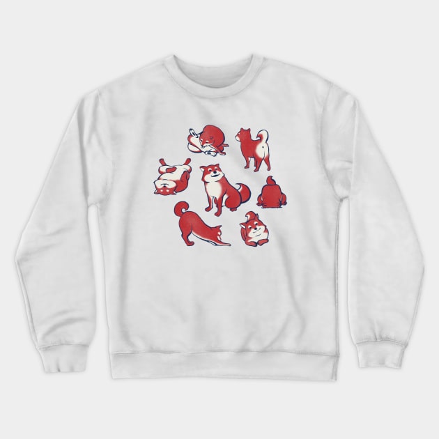 Shiba Inu/Shiba Dog (柴犬) Crewneck Sweatshirt by akaneyabushita